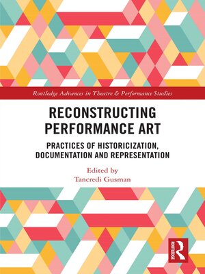 cover image of Reconstructing Performance Art